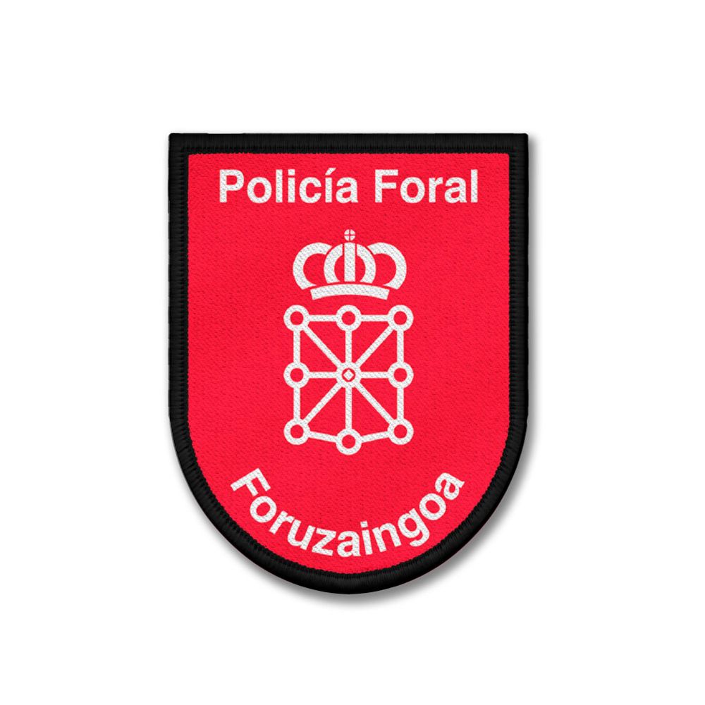 Patch Policía Foral de Navarra Spanien Abzeichen Aufnäher #46391