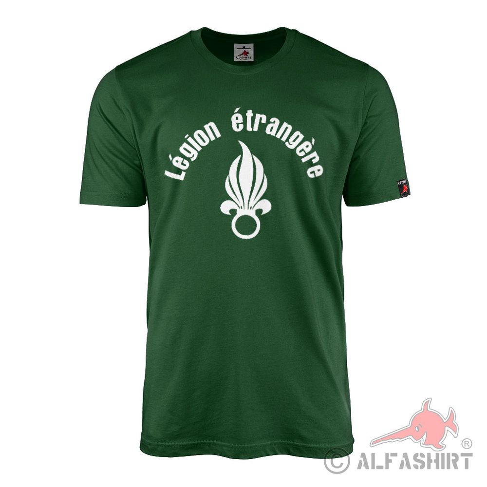 T-shirt Legion Etrangere Foreign Legion France Army Volunteer #42310