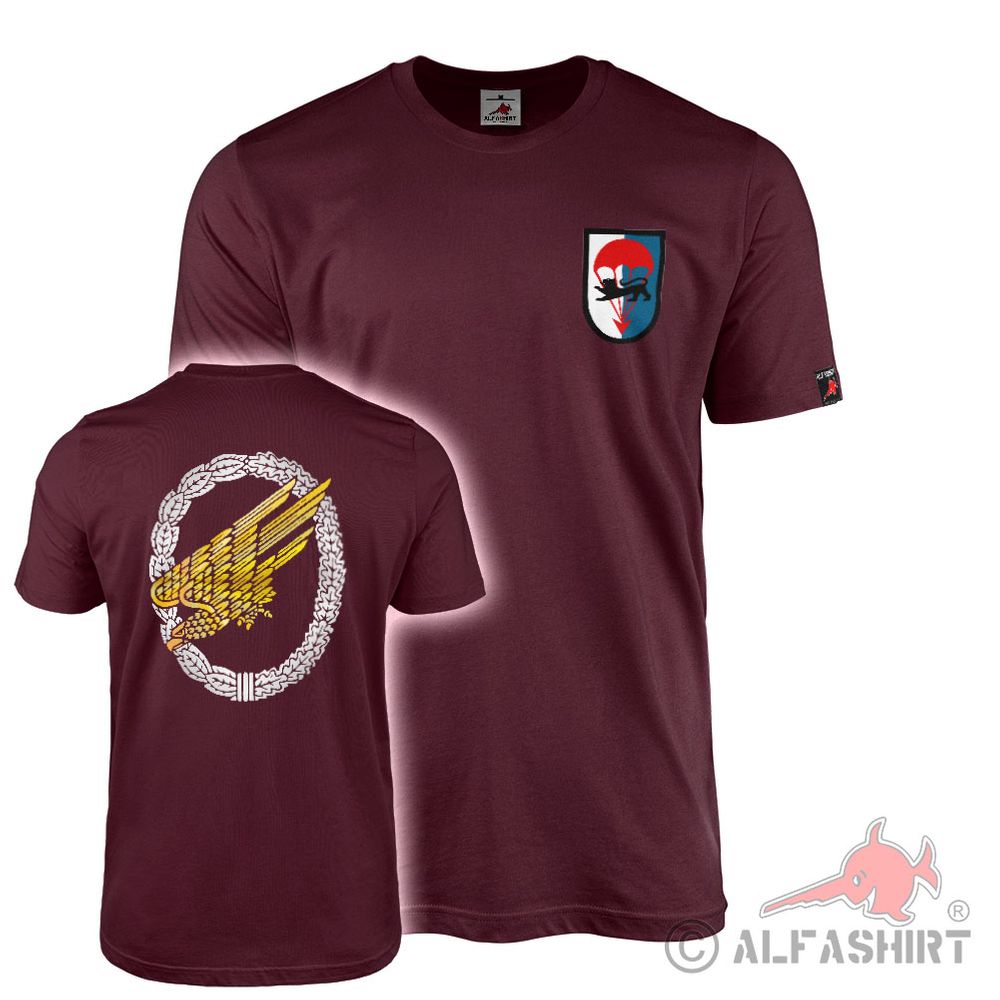T-shirt Bordeaux 2 company FschJgBtl 313 parachute battalion #42524