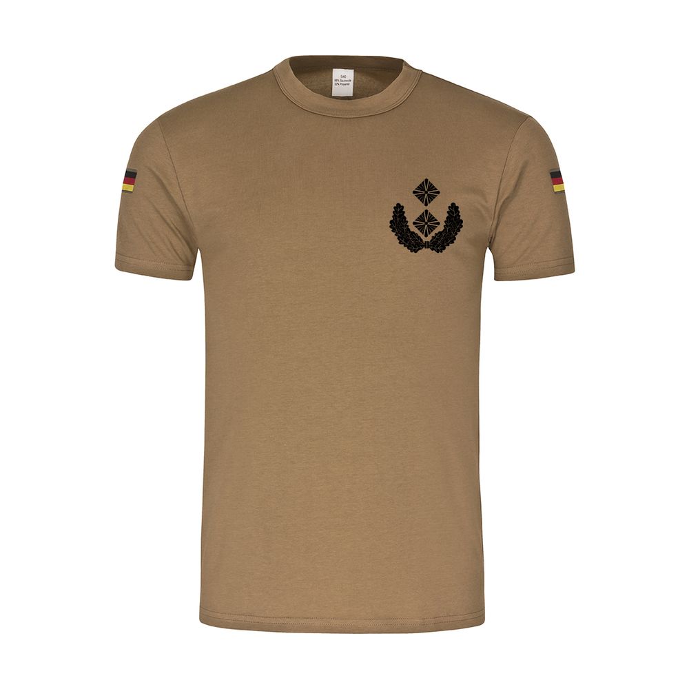 Bw Tropen Lieutenant Colonel Bundeswehr shoulder piece rank BMVg T-Shirt # 37466