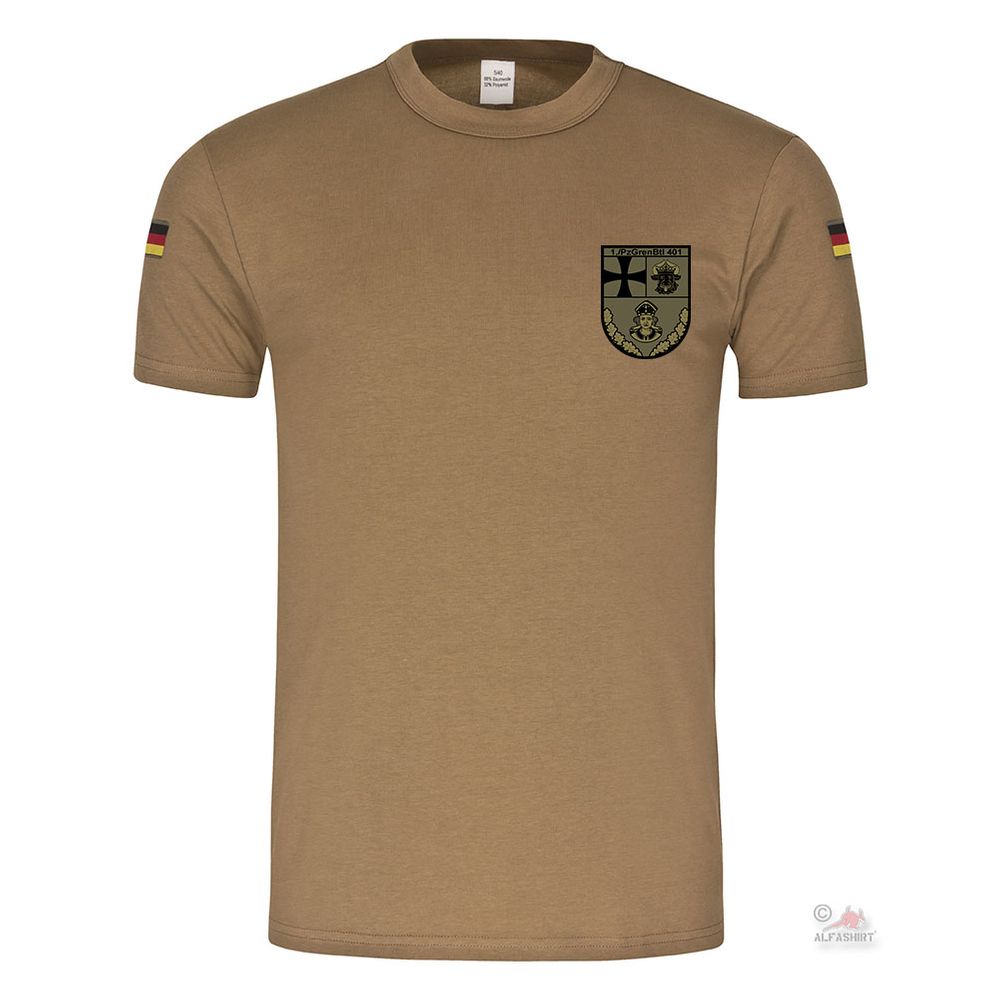 BW Tropics 1 PzGrenBtl 401 Panzergrenadier Battalion Company Tropical Shirt # 25911