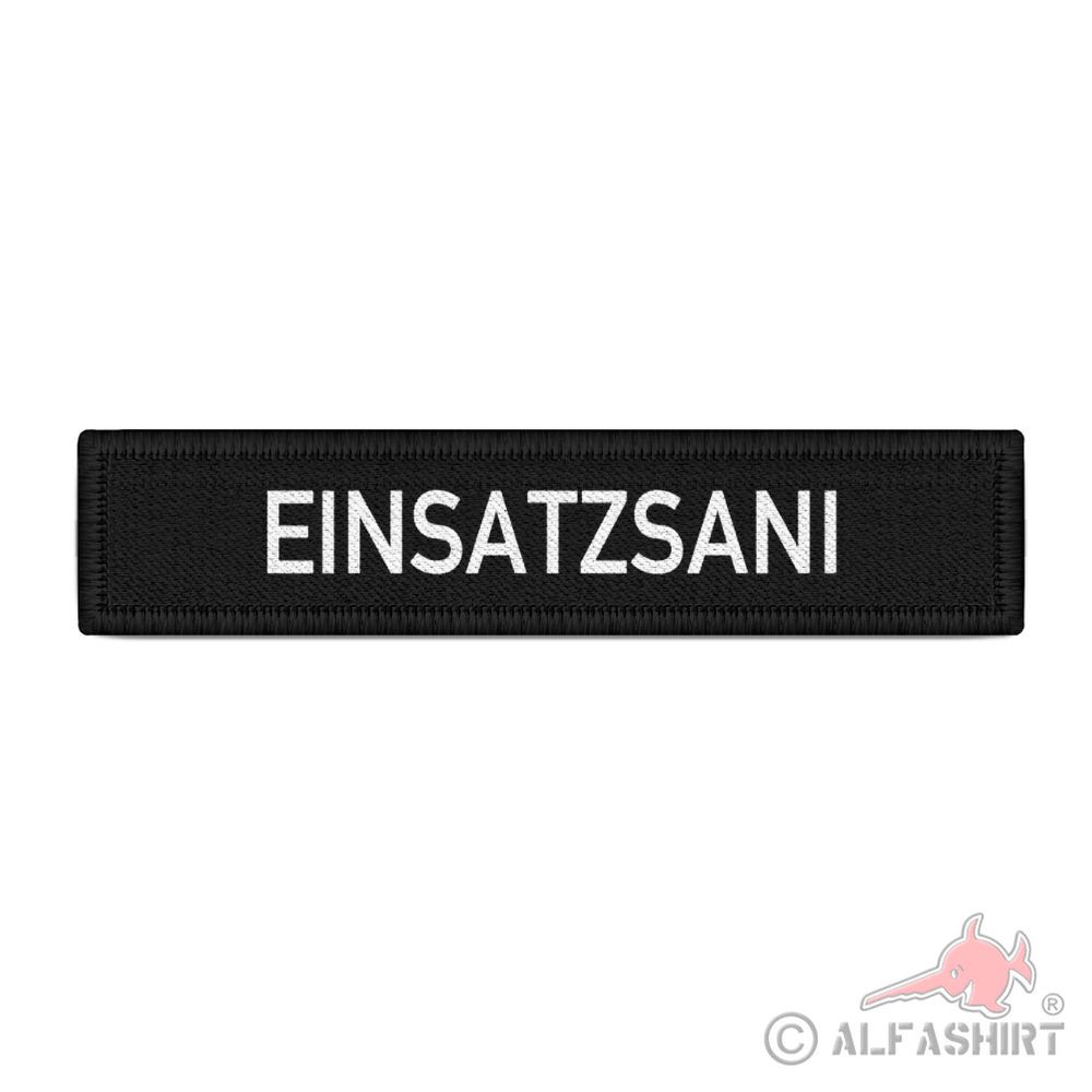 Patch NOTFALLSANI emergency paramedic patch name stripe Sani NOTSAN#38795