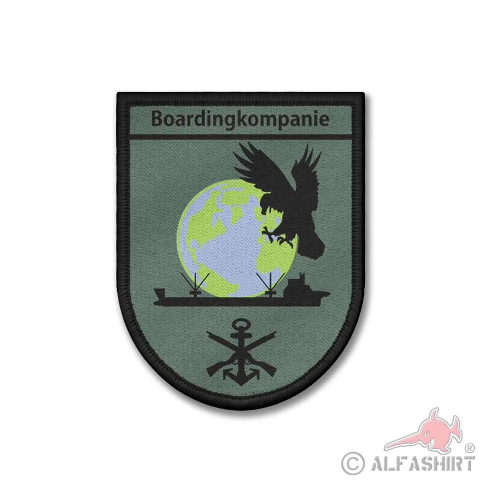 Patch BW Boardingkompanie Bundeswehr Bordeinsatz-Kompanie  9x7cm #44524