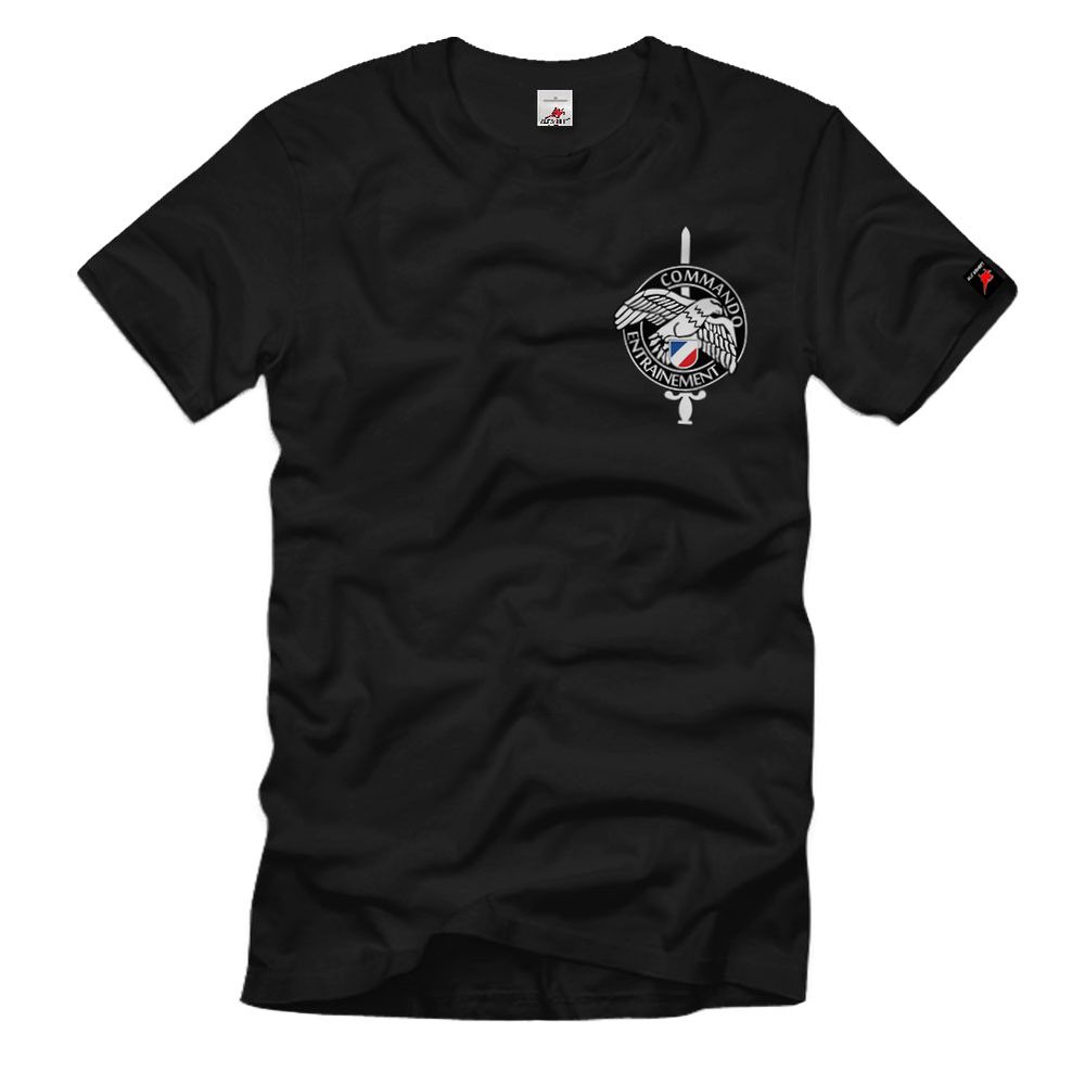 Abzeichen Commando Entrainement französischer Kommando Lehrgang - T Shirt #14174