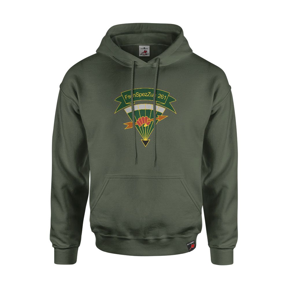Hoodie Oliv FschSpezZug 261 Fallschirmspezialzug BW FschJgBtl Lebach #47765