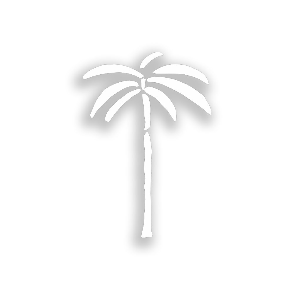Africa palm tree Afrika Korps symbol division sign 10x7cm A522