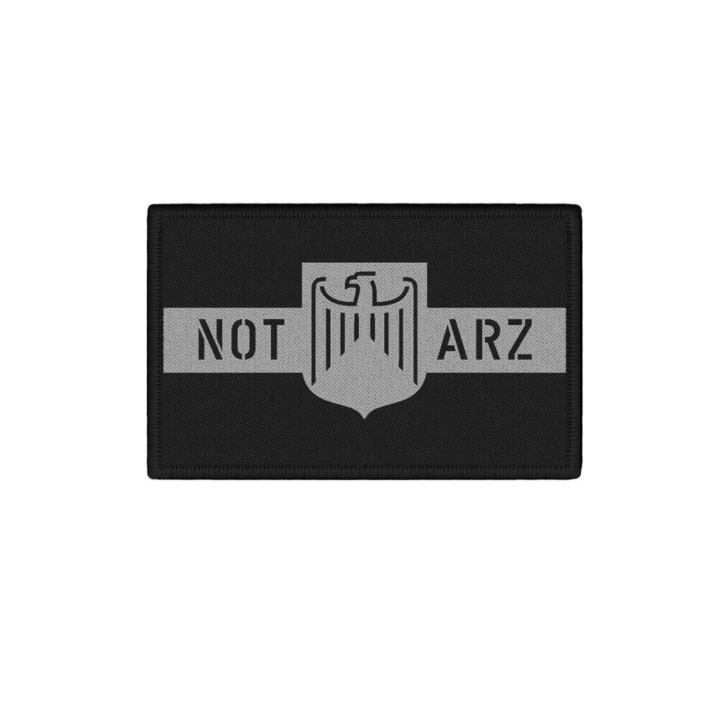 t Arzt Patch 7,5 x 4,5 Dienst Doctor Sanitäter Wappen Aufnäher Tarnung #30611
