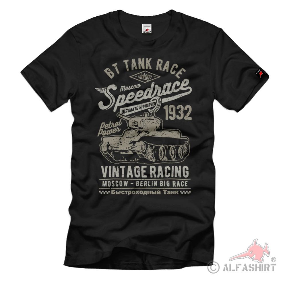 BT Tank Race BT-2 BT-5 BT-7 BT-8 WW2 Panzer Russia Bystrochodni T-Shirt40695