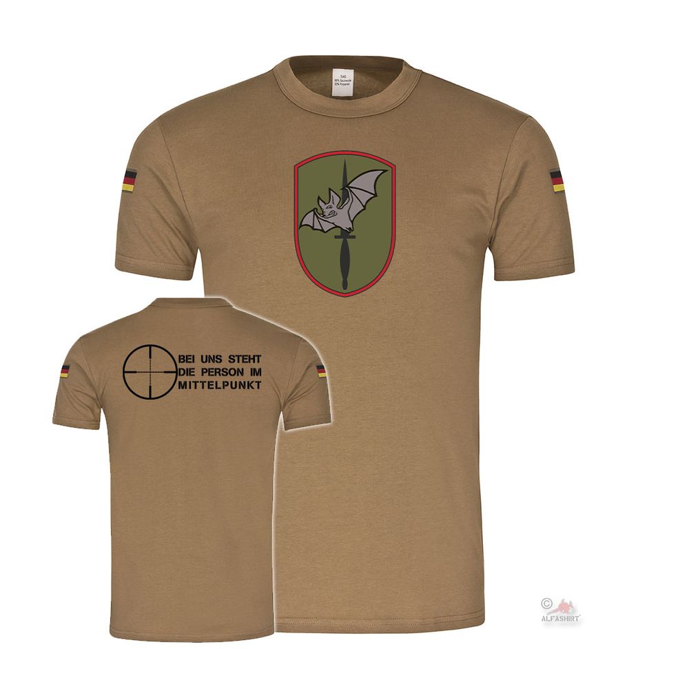 BW Tropen KSK 2teKommando KP Fadenkreuz Eliteeinheit Kommando T-Shirt #38162