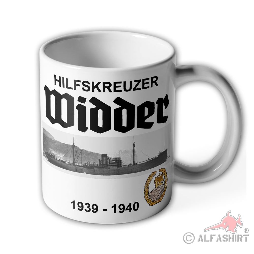 Tasse Hilfskreuzer Widder Handelsstörkreuzer 3 HSK #39244