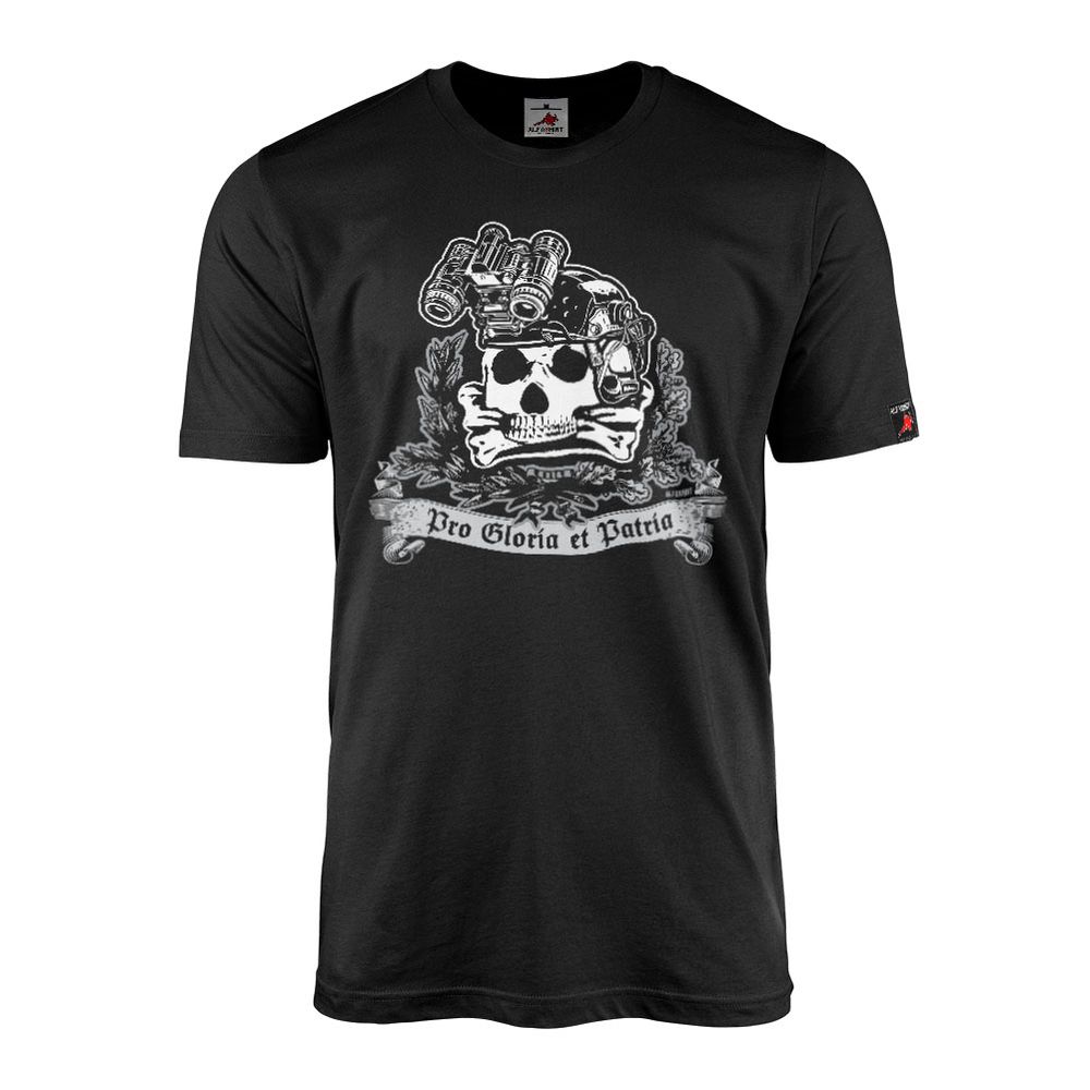 German HUSAR Operator Skull Totenkopf Prussia NSG Tactical Pro T-Shirt #44475