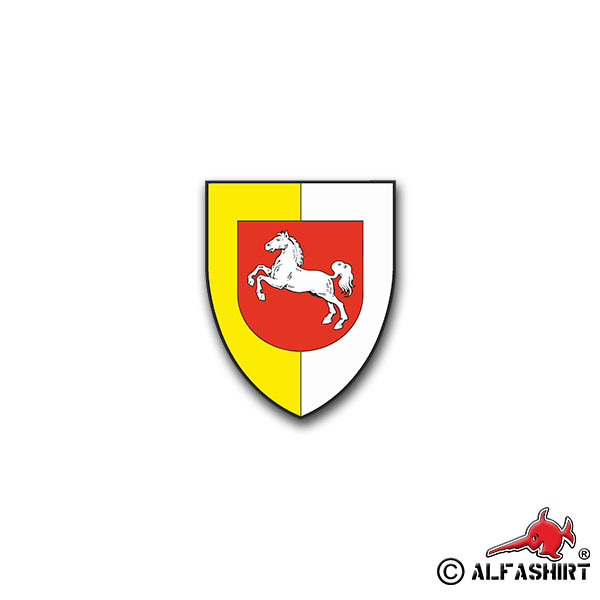 Aufkleber/Sticker PzLehrBrig  9 Panzerlehrbrigade Heer Wappen 7x5cm A1466