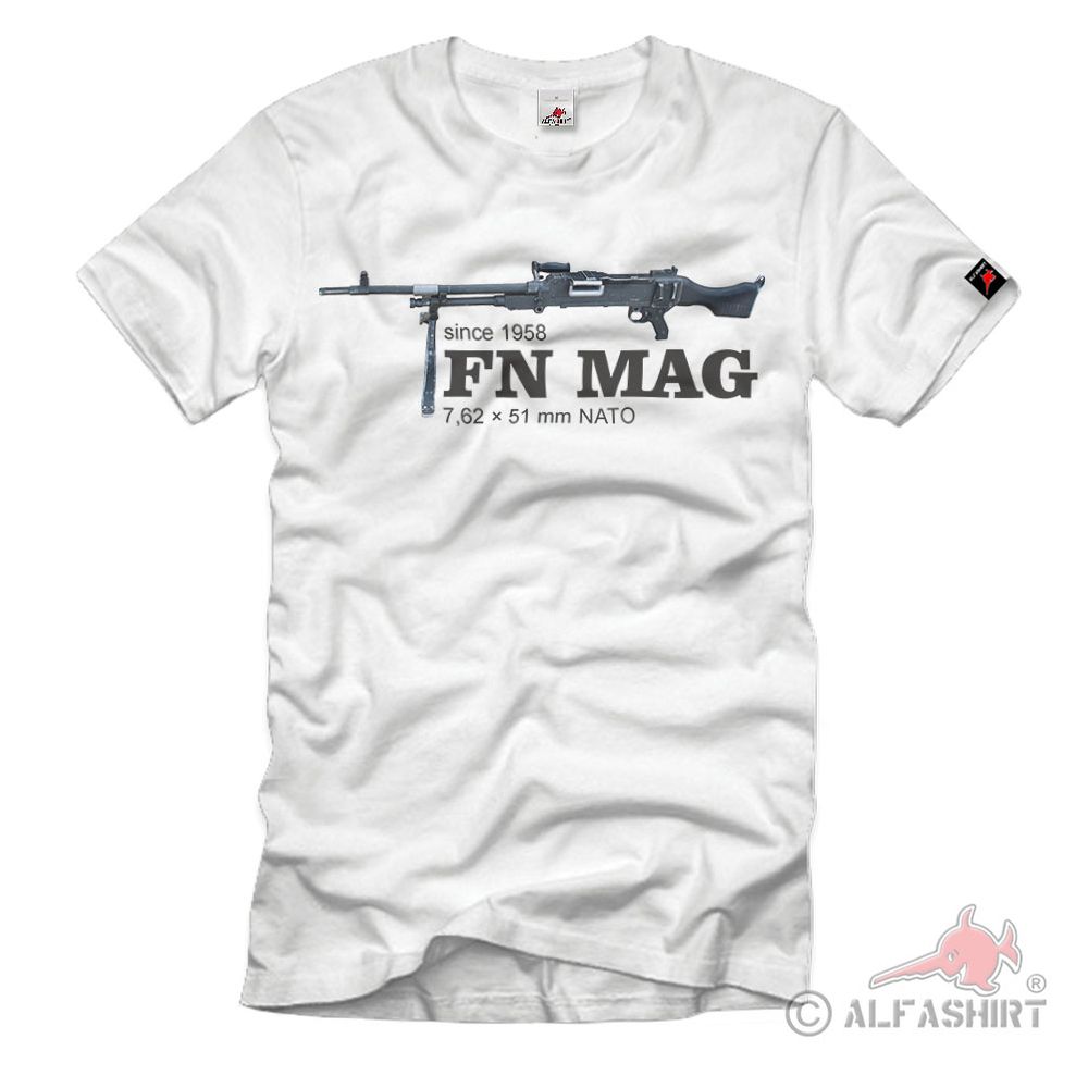 FN MAG 58 MG Maschinengewehr Universal T Shirt #35171