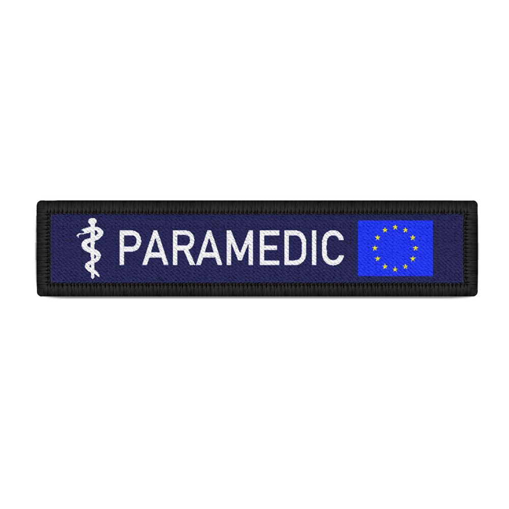 Namenschild Paramedic Europe Rettungsdienst Arzt Not San Stern Union #34657