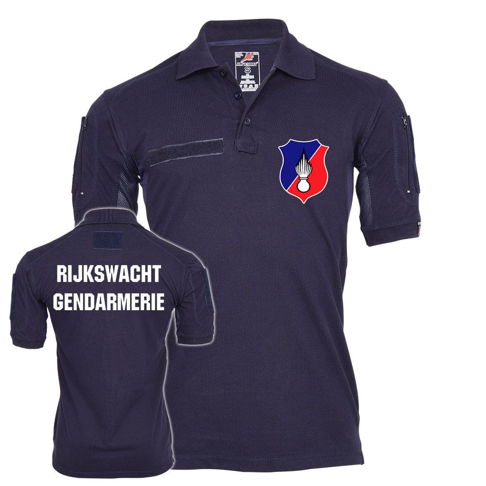 Tactical Polo Rijkswacht Gendarmerie Polizei Wappen Belgien Abzeichen #22445