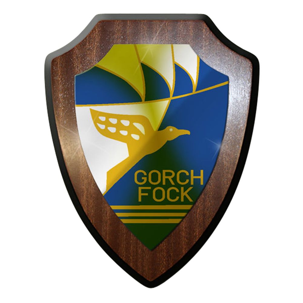 Wappenschild / Wandschild / Wappen - Gorch Fock Segelschulschiff  Bw #7076