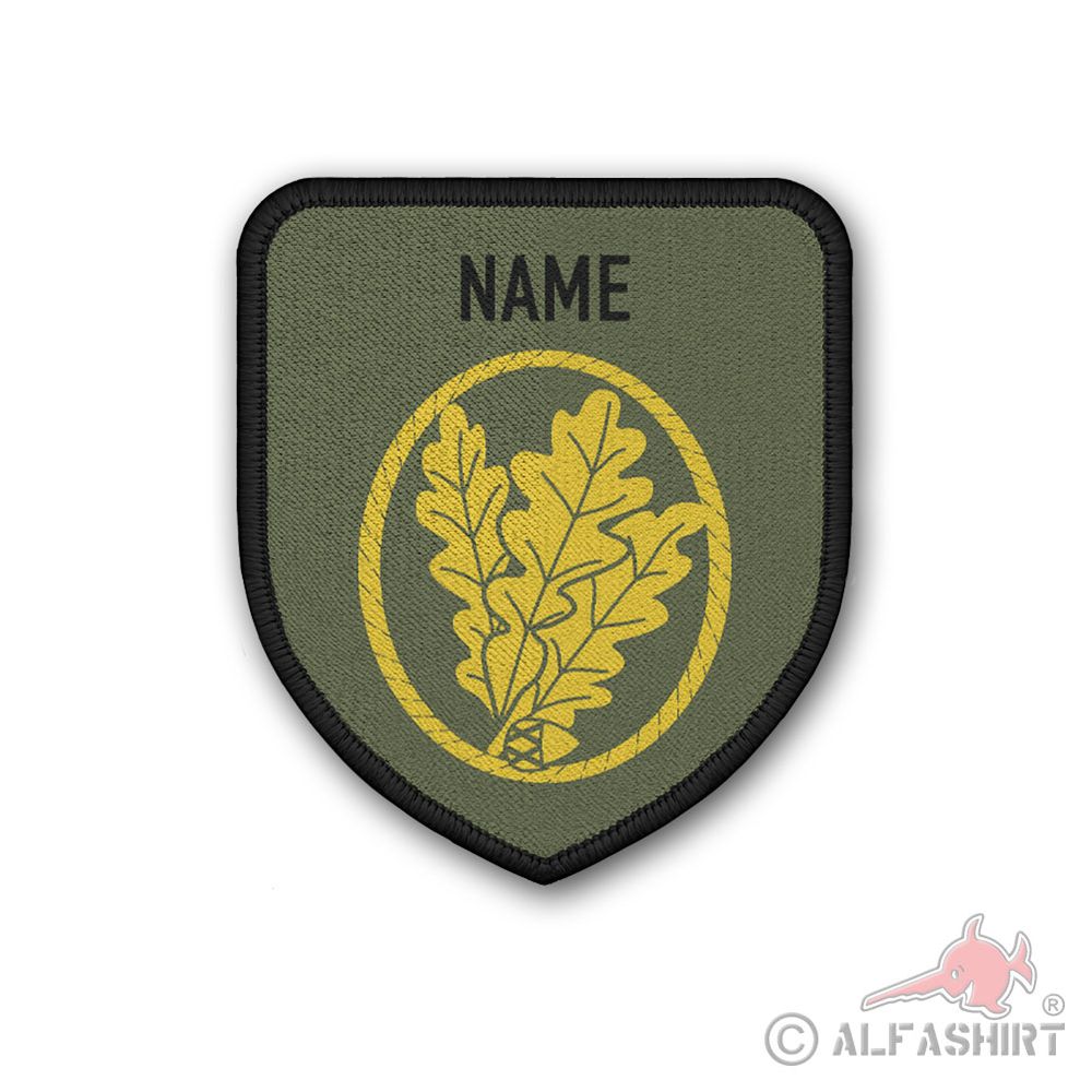 Patch Jägertruppe Eichenlaub Infanterie BW Soldat Jäger Infanterist#44471