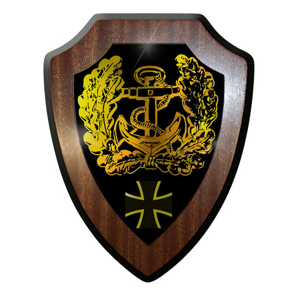 Wappenschild / Wandschild / Wappen - Bundesmarine Marine Bundeswehr Bw #9199 