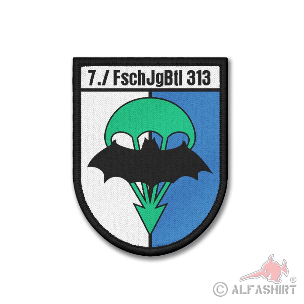 Patch FschJgBtl 313 Wildeshausen Bundeswehr Fallschirmjäger Kompanie #44081