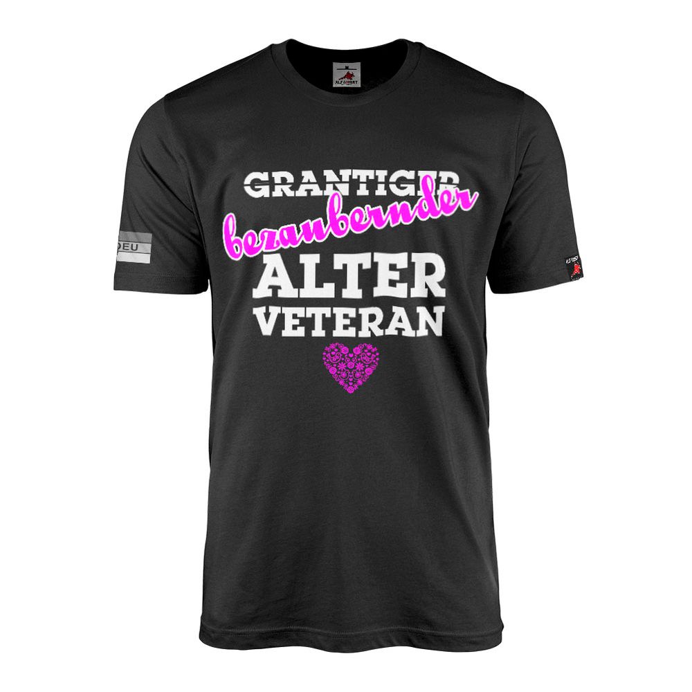 ALTER VETERAN bezaubernder grantiger Soldat Fun T-Shirt #47764