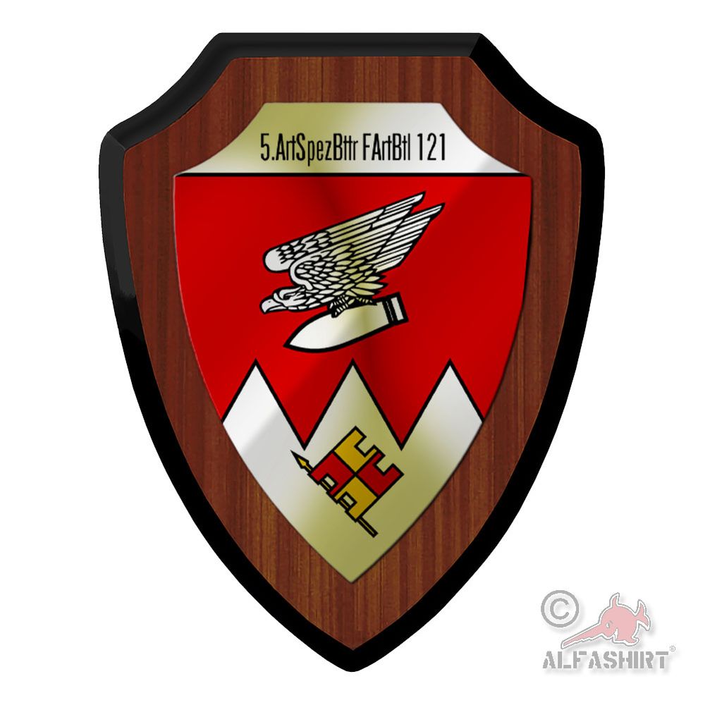 Coat of arms 5. ArtSpezBttr FArtBtl Field Artillery Battalion 121 #45259