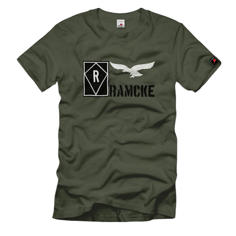 T Shirt Ramcke Fallschirmjäger Brigrade Logo Abzeichen Luftwaffe WW2t#1436