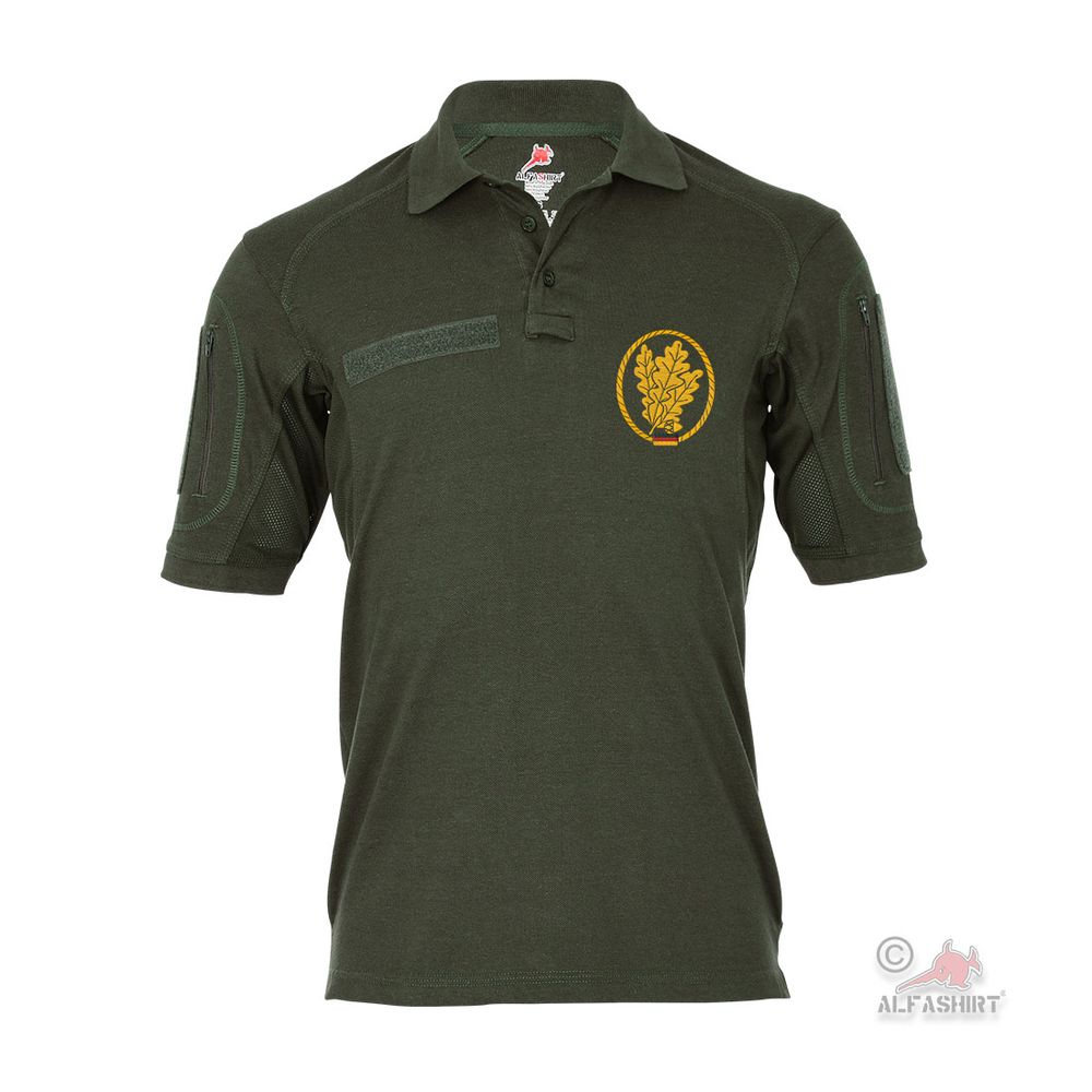 Tactical Polo Jäger GESTICKT Jägertruppe Eichenlaub Barett-Abzeichen #44492