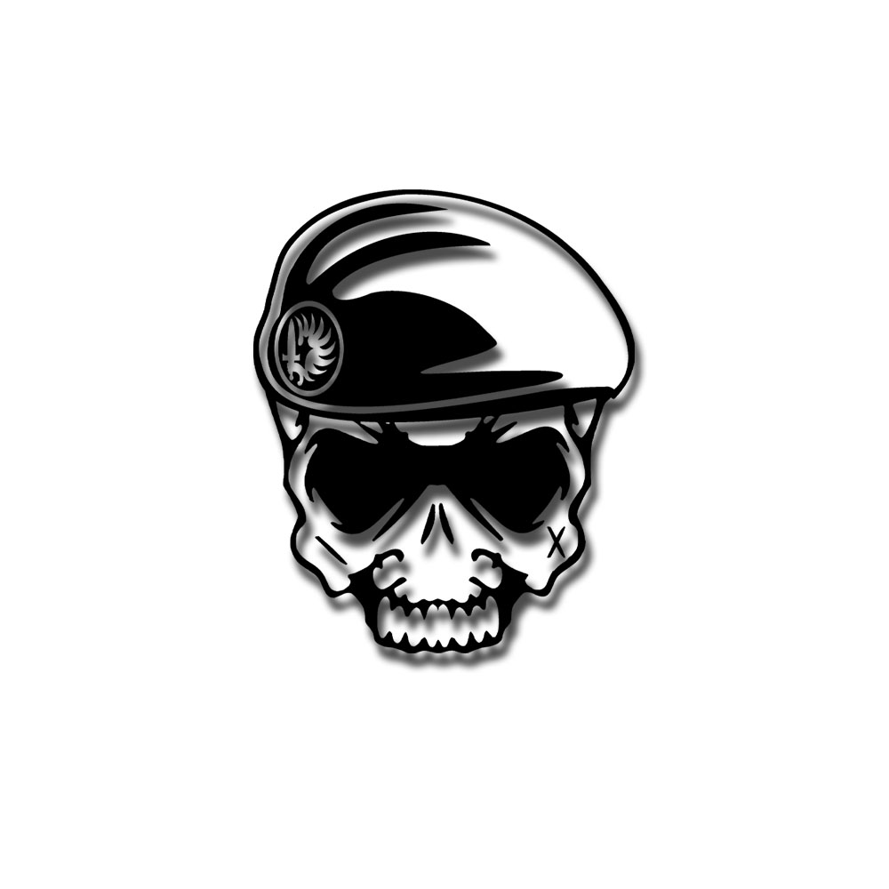 Aufkleber 10x8cm Fremdenlegion Legion Etrangere Schädel Skull #A6442