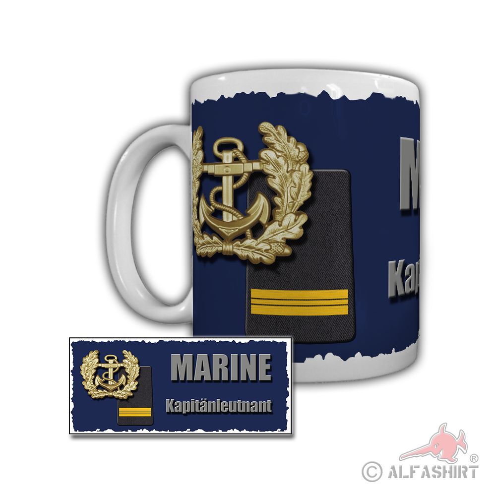 Tasse Marine Kapitänleutnant Seefernaufklärer P-3C  Orion Bundeswehr #29311