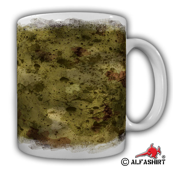 Multicolor Tarn Tarnmuster Uniform US Army Camouflage Camo Militär Tasse #15339