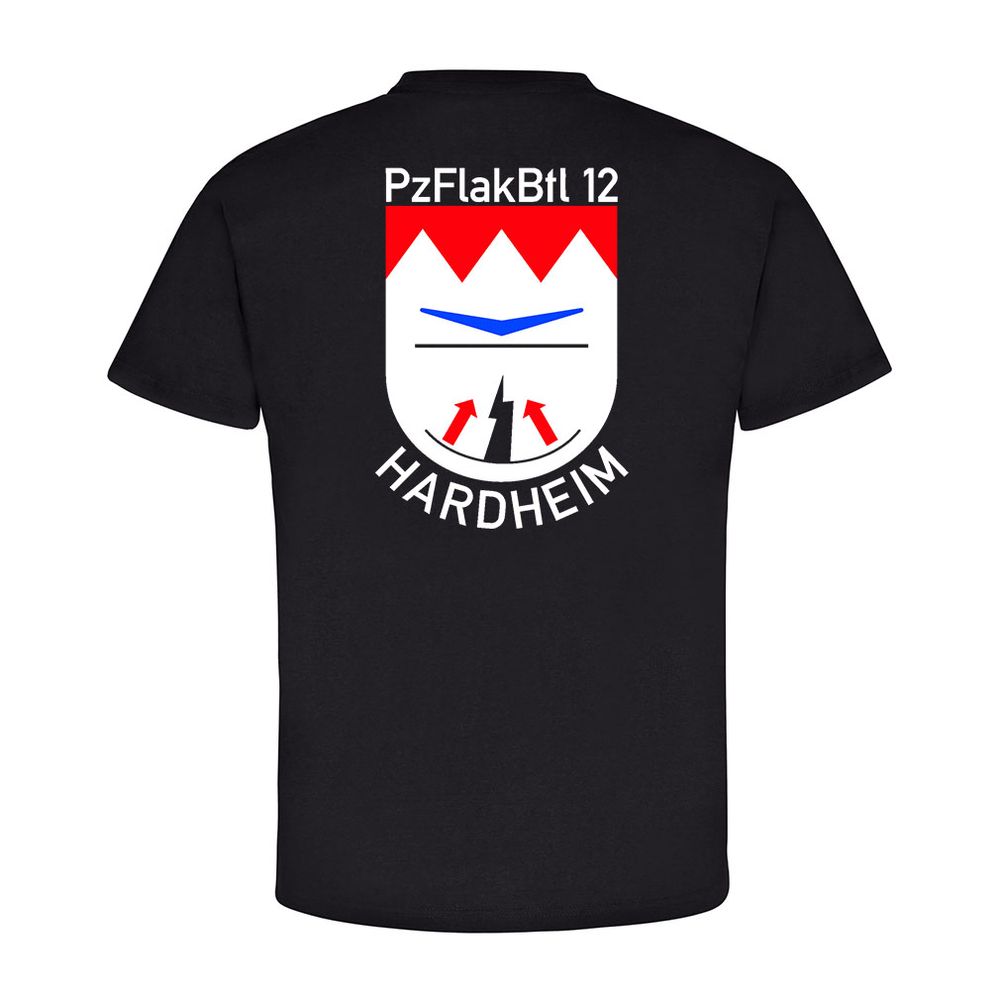 4./PzFlakBtl12 Panzerflugabwehrraketenbataillon Hüffenhardt Panzer T Shirt #5071