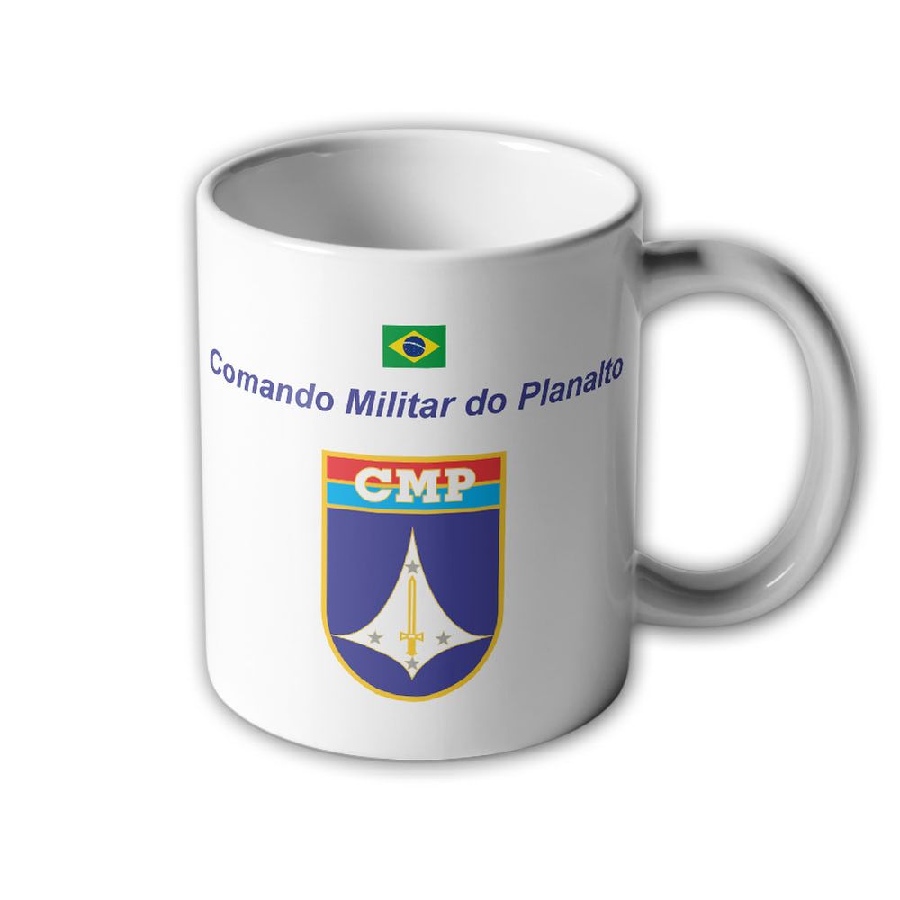 Comando Militar do Planalto CMP 11ª RM Brasilien Wappen MP Tasse #33396