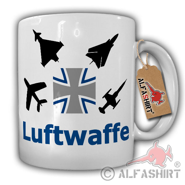 Tasse Luftwaffe Jagdflugzeuge BW Canadair CL-13A Sabre F-104F Starfighter #17789