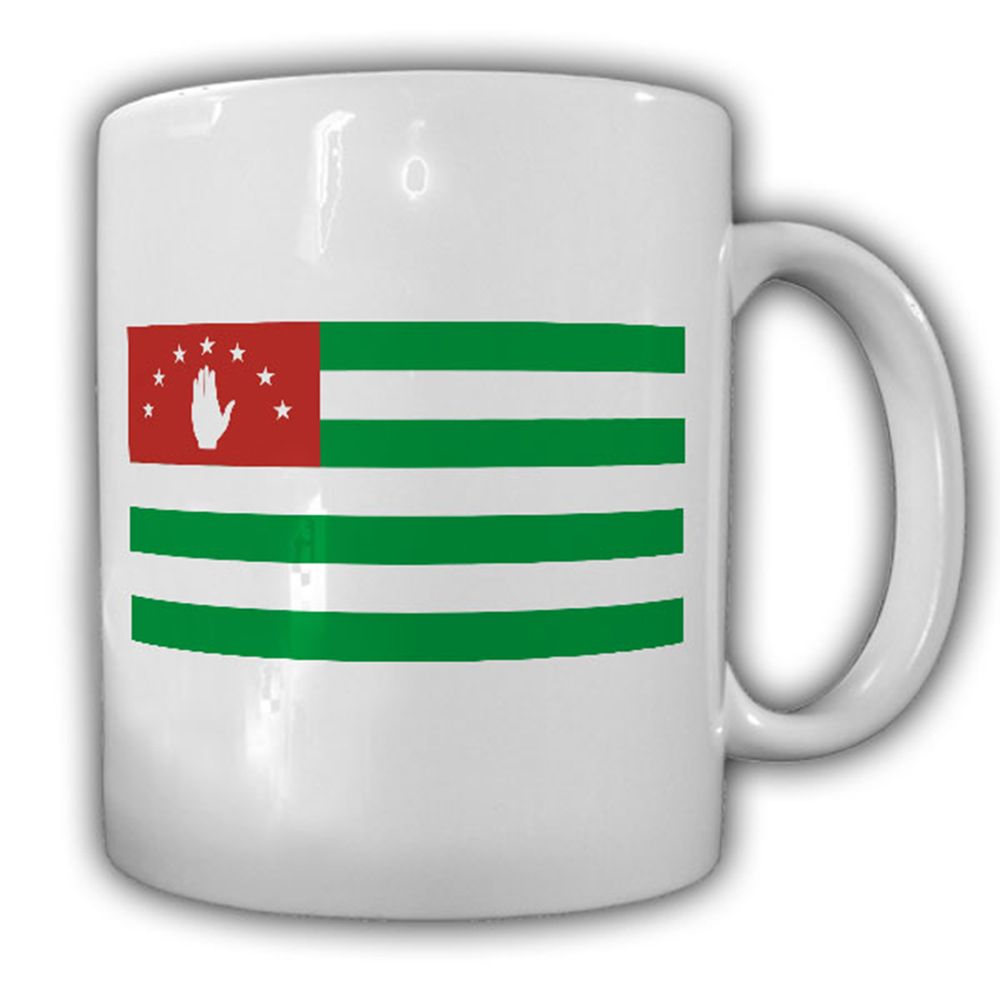 Abchasien Kaukasus Fahne Flagge - Tasse Kaffee Becher #13274 t