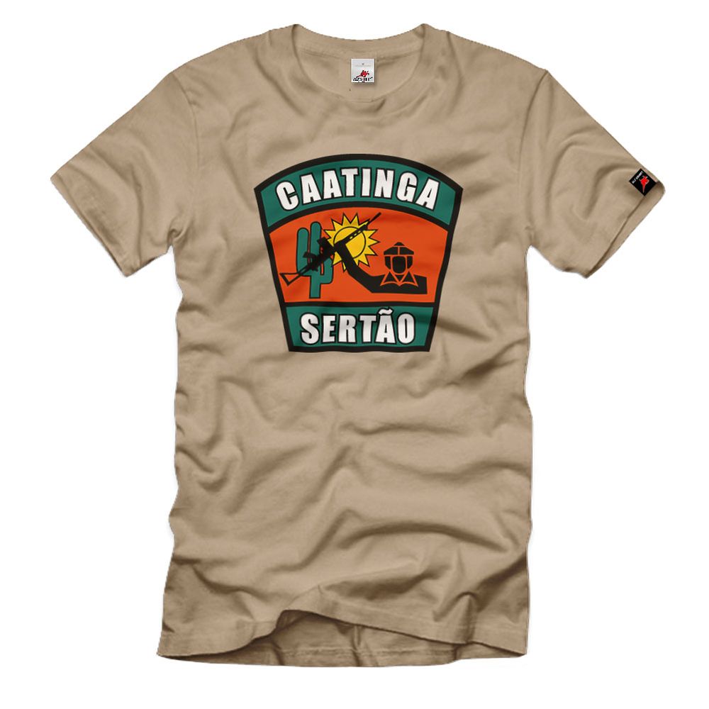 CAATINGA SERTÃO Brasilien Spezial Einheit Wüste Soldados da T-Shirt#33416
