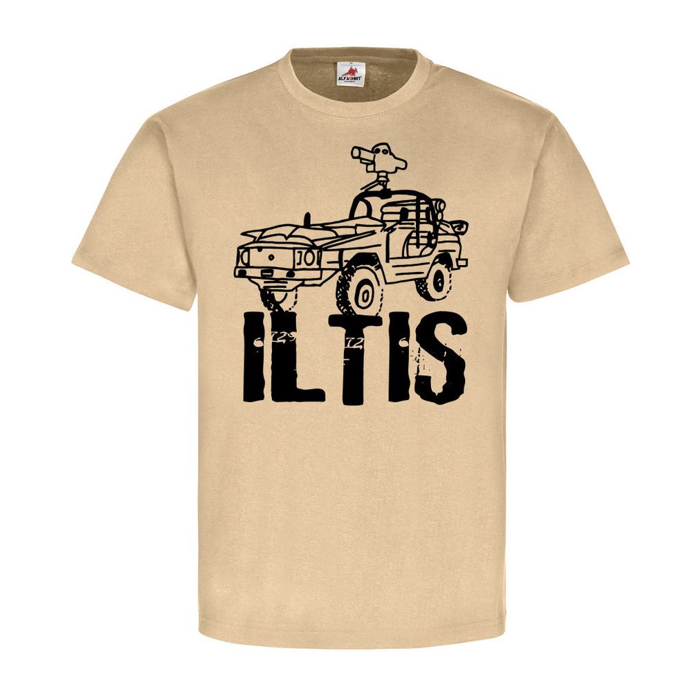 Commando ILTIS Parachutiste Milan Rakete Geländewagen TYP183 BW T Shirt #23309