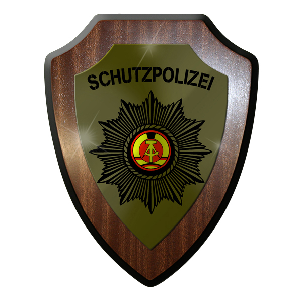 Wappenschild- Schutzpolizei Polizei DVP DDR deutsche demokratische Republik#9289