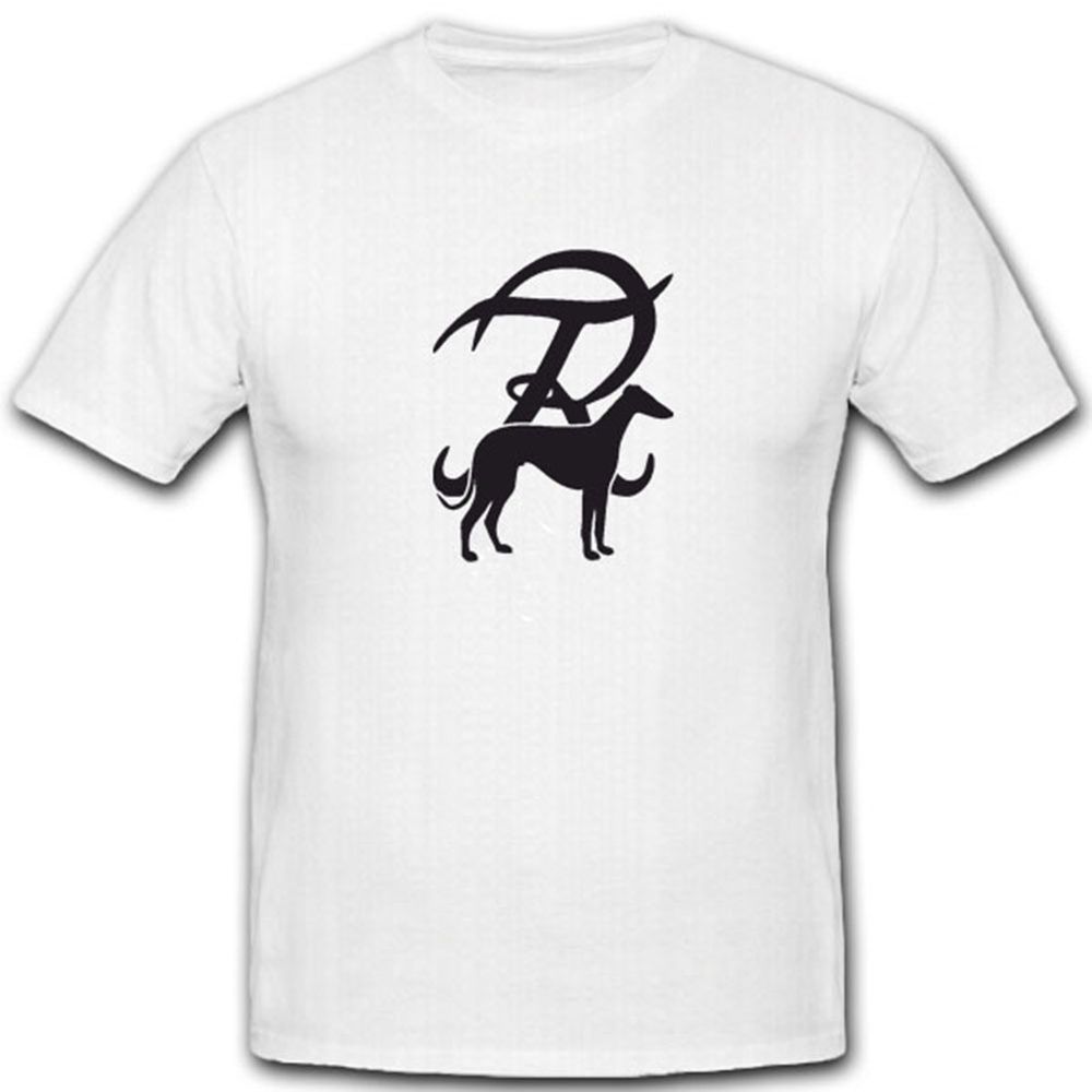 Alter Fritz Italienisch Windspiel Hunde Rasse Friedrich - T Shirt #4350