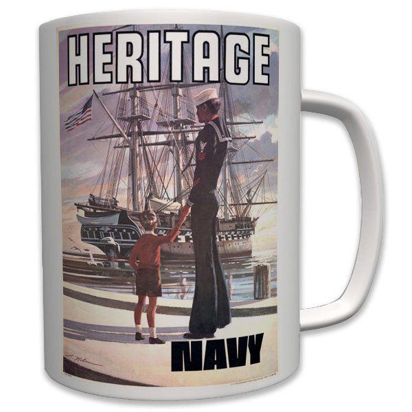 Navy Heritage Mug # 6469