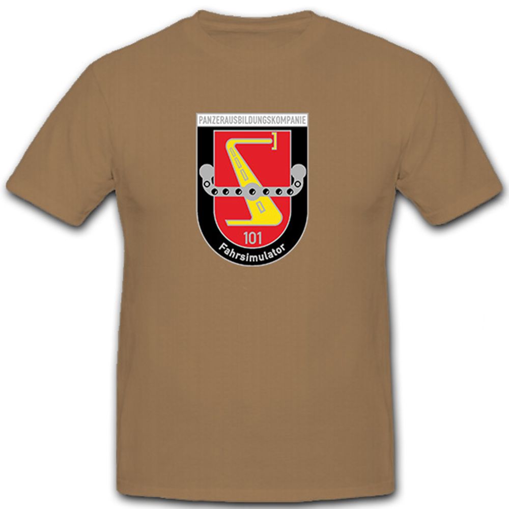 Panzerausbildungskompanie Fahrsimulator Kette 101 Munster - T Shirt #8893