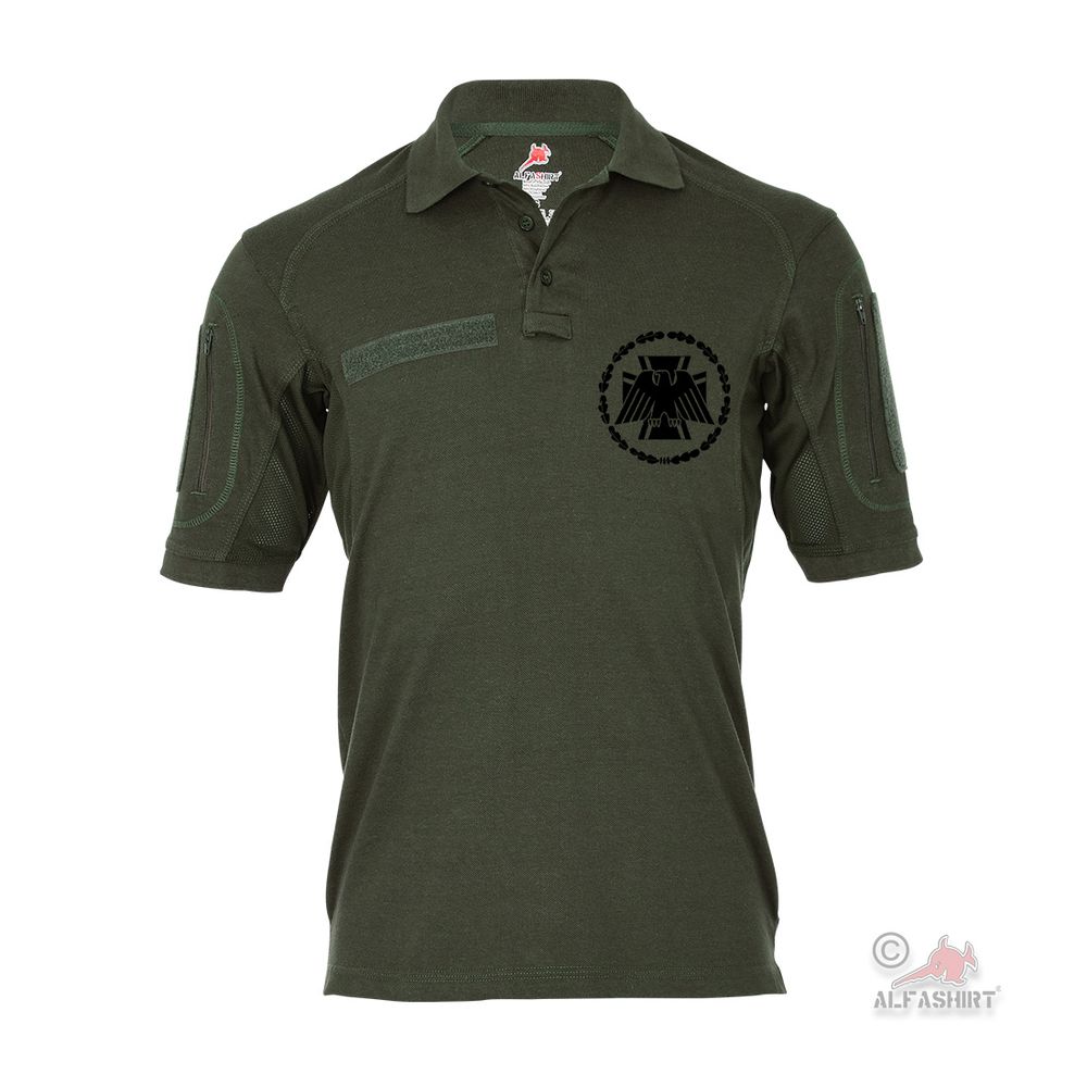 Tactical Poloshirt Alfa Ehrenmedaille Bundeswehr Medaille Orden Bund #19007