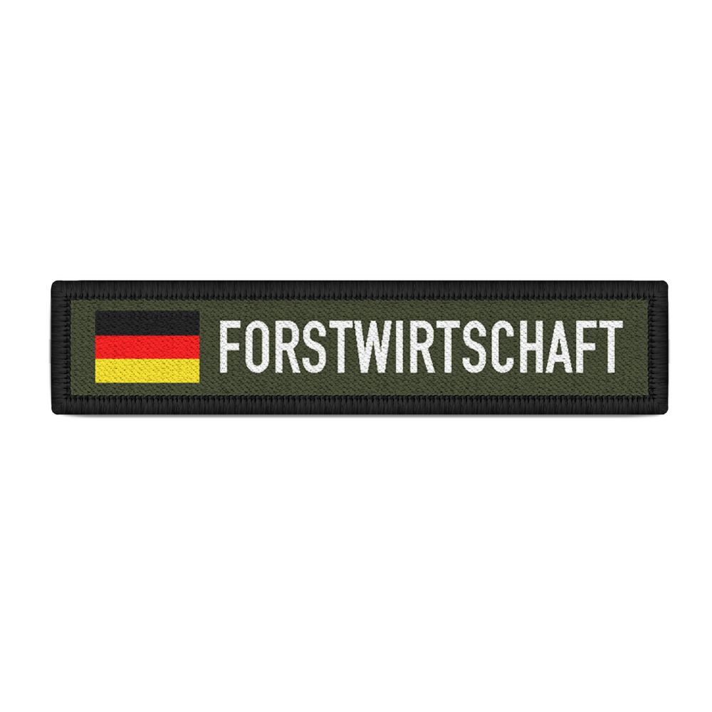 Patch Namensschild Forstwirtschaft Forst wirt Wald Arbeiter #30358