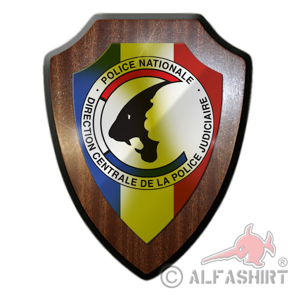 DCPJ Direction centrale de la Police judiciaire France escutcheon # 17581