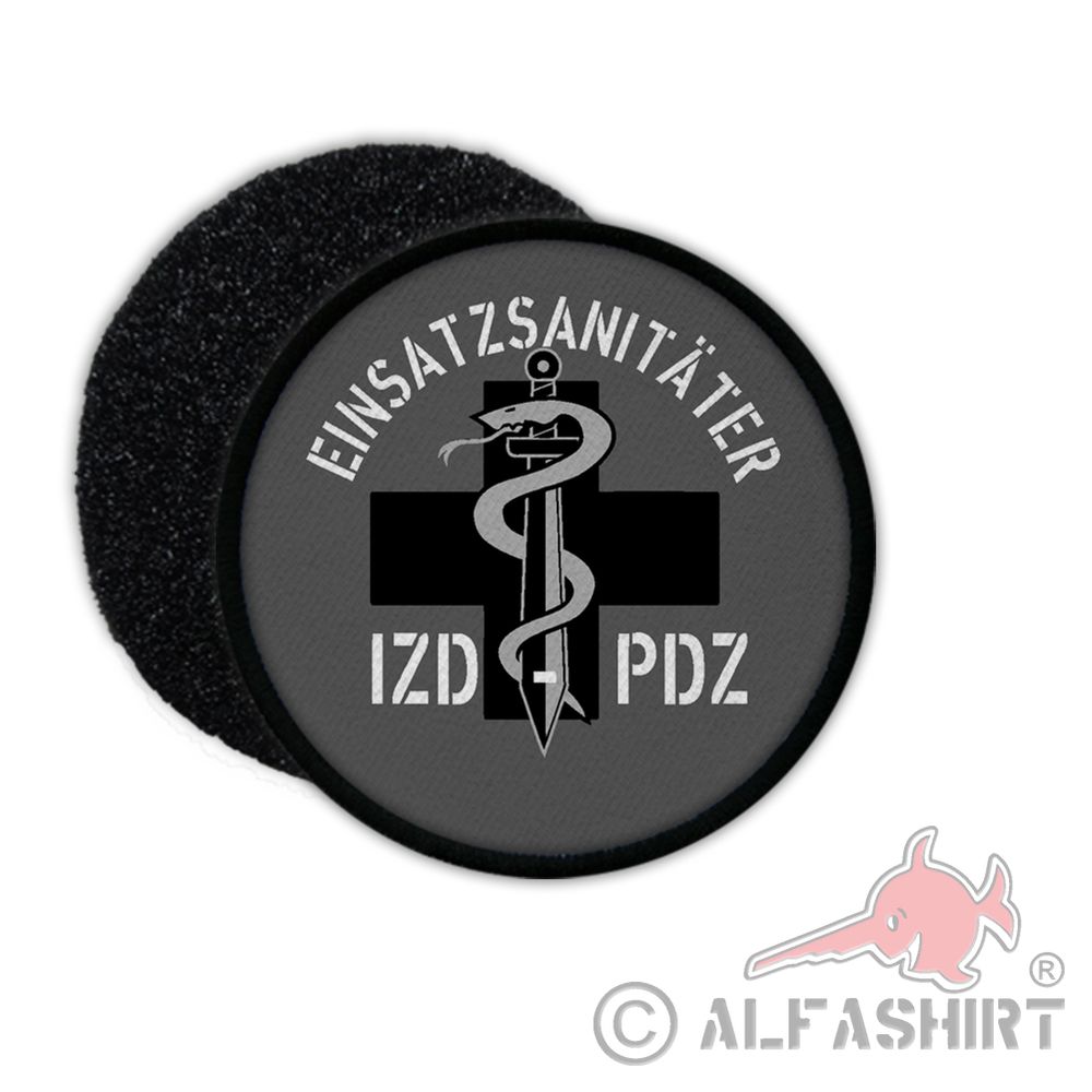 Patch Einsatzsanitäter IZD-PDZ Sanitäter Abzeichen Aufnäher #26213