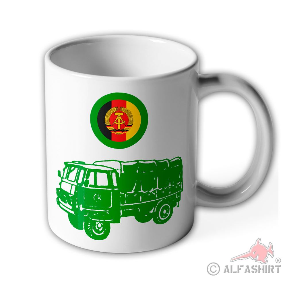 Tasse DDR Grenztruppe LKW IFA LO 2002 1801 MfNV Grenzpolizei #39636