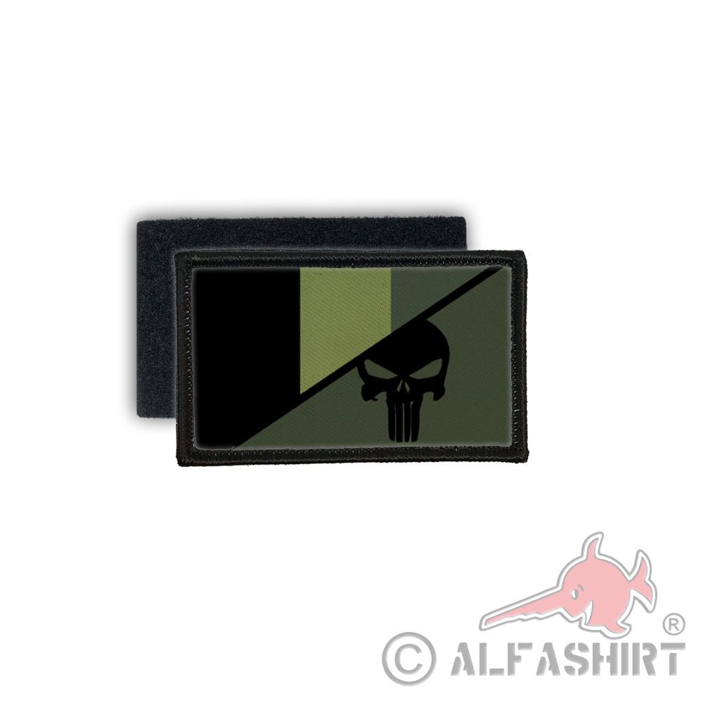 Belgien skull oliv Brüssel Belgische Streitkräfte Heer Abzeichen Patch #27660