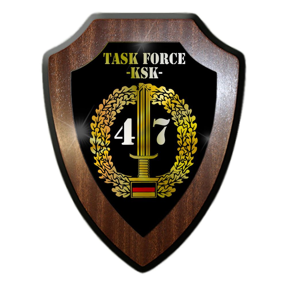 Coat of arms shield Task Force 47 KSK Task Force Special Forces Bundeswehr # 33881