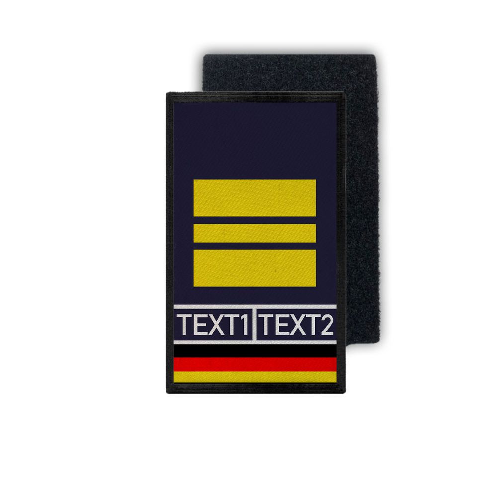 Rank patch water protection police rank badge WSP 9.8x6cm # 34213