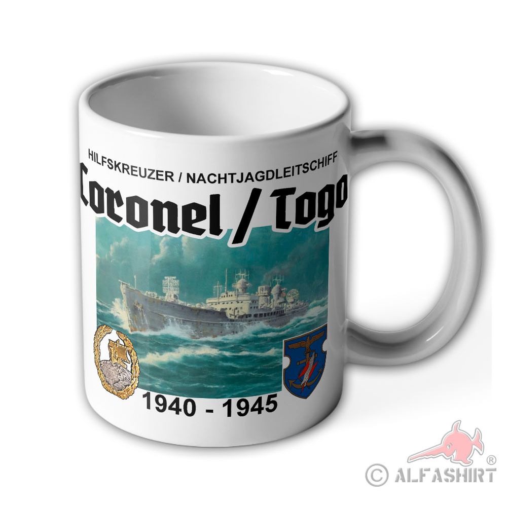 Cup auxiliary cruiser Coronel - night fighter control ship Togo Kriegsmarine #39249