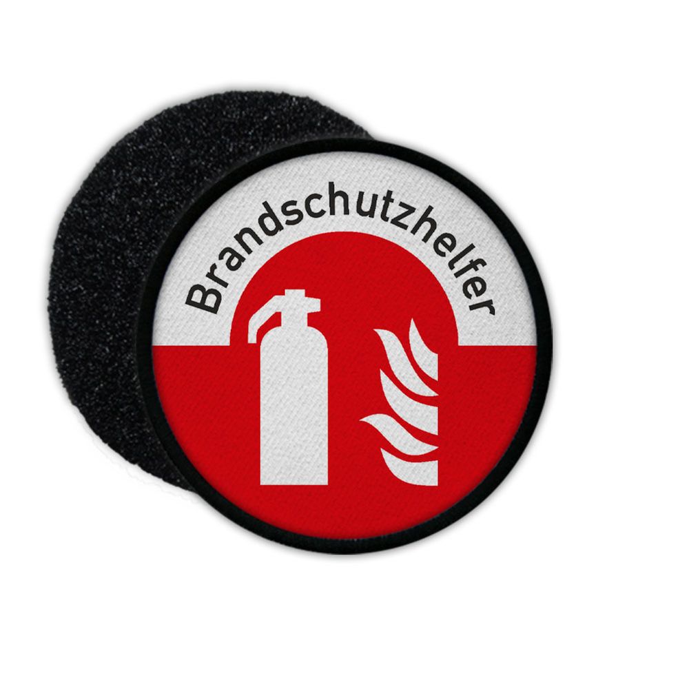 Patch Brandschutzhelfer Sofortmaßnahmen Notfällen Rettungskette #36182